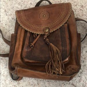 NWT real leather purse/backpack.